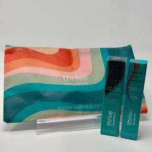 Thrive Causemetics Bundle Makeup Set with Cosmetic Bag
